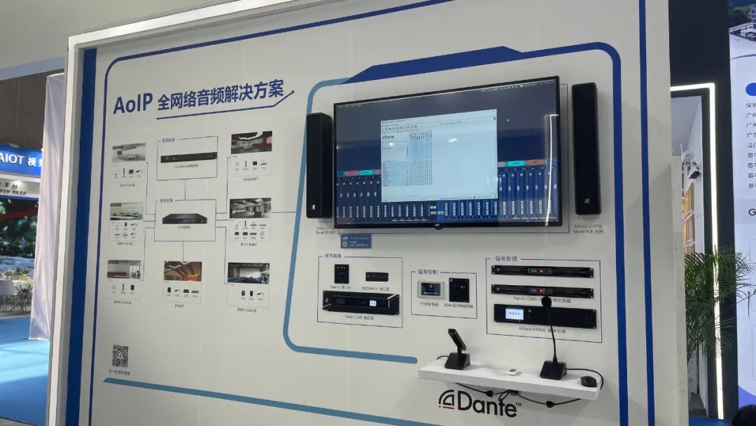 Revisão da Exposição de Luz e Som de Guangzhou 2023 | Soluções completas de áudio de rede AoIP