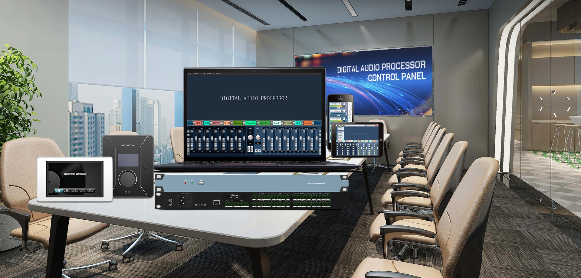 Fabricante de mixer digital