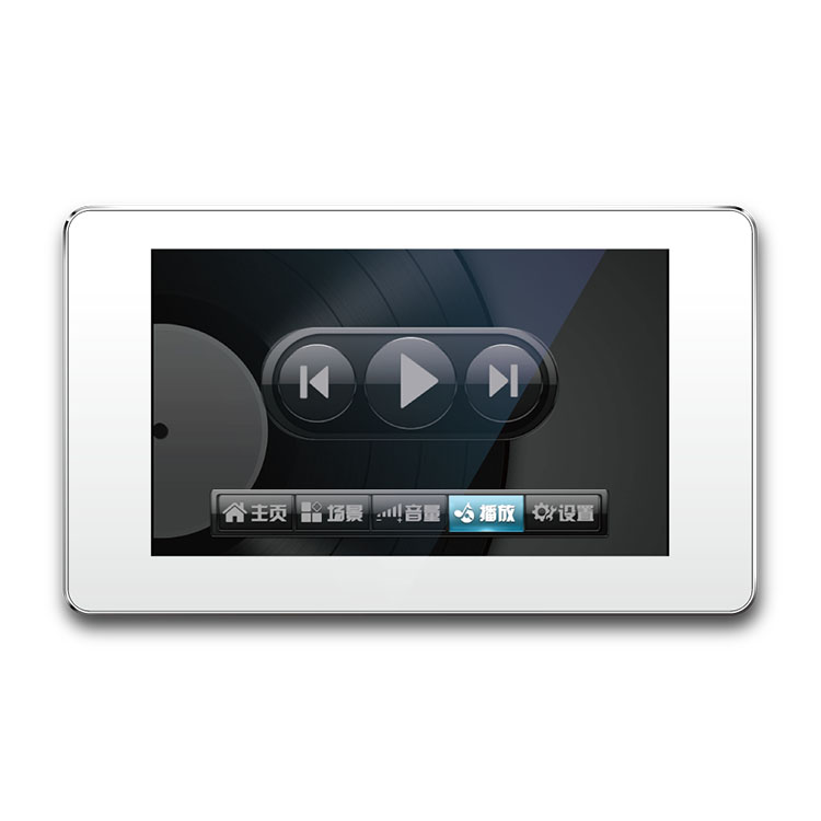 Placa de parede de controle da tela Touch Screen LCD de 5 polegadas LCD